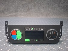 2008-2009 HUMMER H2 A/C HEATER CLIMATE CONTROL SWITCH PANEL 25868012 DAMAGED picture
