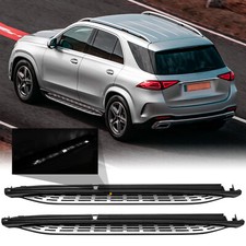 2PCS Side Step Boards With LED Light For 2020-2025 Mercedes Benz GLE 350 450 picture