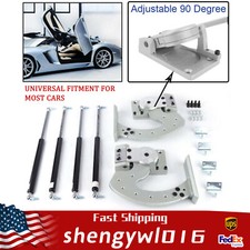 Adjustable Universal Lambo Door Bolt Kit 90 Degree for Most Car Vertical Doors picture