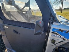 Shockpros Polaris Ranger, RZR, Defender, SXS, UTV door mounted Mirror kit. picture