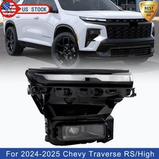LED Headlight Right Passenger Side For 2024-25 Chevy Traverse RS With Animation picture