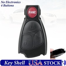 For 2001-2005 Mercedes Benz C240 C230 C320 CL500 Remote Key Fob Shell Case 4BTN picture