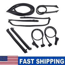 7pcs Weather Strip Seal Kit for Chevrolet Corvette C4 1990-1996 9096GGW 8489GGW picture