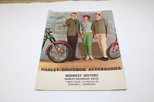 1967 Harley Accessories Catalog Brochure Helmet Clothing Parts Gunk Oil 99457-67 picture