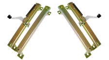 RestoParts Bucket Seat Track Set For 1966-1972 GTO Lemans Chevelle 442 Skylark picture
