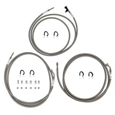 Fits 1997-2005 Buick Century Quick Fix Fuel Lines Braided Stainless QFF0035SS picture