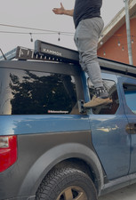 honda element side steps-door hinge mounted. picture