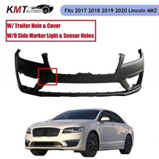 Fits 2017 2018 2019 2020 Lincoln MKZ Primed New Front Bumper Cover FO1000737 picture