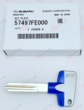 Genuine OEM Subaru STi Logo Key Plate Impreza WRX STi Forester Legacy 57497FE000 picture