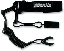 ATLANTIS Lanyard with Whistle - Kawasaki/Polaris/Wet Jet - Black A2109PFW picture