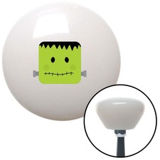 Frankenstein Cartoon White Retro Shift Knob w/ M16x1.5 Insert Shifter Auto Brody picture