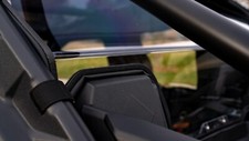 Double Ott Polaris Pro XP (20+) Rear Window 2-Seater Clear Hardcoat No Cutouts picture