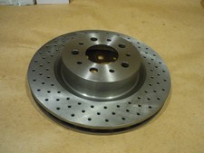 Ferrari 348,355 - Uprated Front Brake Disc Cross Drilled -NEW - P/N 160051B picture