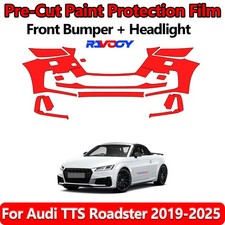8.5Mil PreCut Front Bumper PPF Kit Film For Audi TTS Roadster 2019-2026 TPU picture