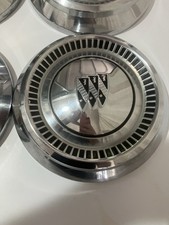 1965-1972 Buick Regal Grand Sport Skylark  Set Of 4 Dog Dish Hubcaps 10.5