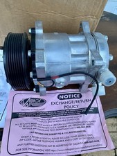 OEM Vintage Air QP7H15 AC Compressor Heavy Duty R-134A For Classic Cars picture