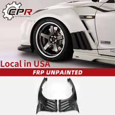 For Nissan GTR R35 2013 Ver VRS Style FRP Unpainted Front Fender with Louver Fin picture
