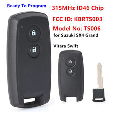 Replace for Suzuki SX4 Grand Vitara Swift Remote Key Fob KBRTS003 315MHz ID46 picture