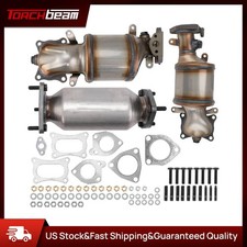 3x Catalytic Converter For 2008-2012 Honda Accord 3.5L Front and Rear 641334 picture
