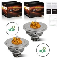 Pair Upgrade Billet Turbo CHRA For BMW X6 X5 550i 750i xDrive N63B44 Twin Turbo picture