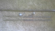 1968 -1969 OLDSMOBILE CUTLASS VINYL TOP CHROME TRIM picture