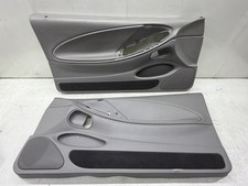 2001-2004 Ford Mustang Coupe OEM Right/Left Front Door Panel Trim Set Gray picture