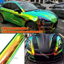 Colorful - Rainbow Mirror Chameleon Chrome Entire Car Vinyl Wrap Sticker ABUS picture