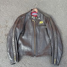 VANSON LEATHERS Vintage Ltd Edition Derringer  Leather Motorcycle Jacket -44 picture