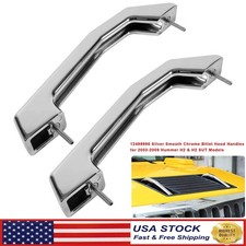 12498996 Smooth Chrome Billet Hood Exterior Door Handles for Hummer H2 & H2 SUT picture