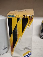 T37 Genuine NAPA 3118 Fuel Filter (Gold) OEM New Factory Boat Parts picture