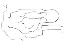 Full Car Brake Line Kit - Fits 82-87 El Camino - Stainless - The Stop Shop picture