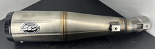 S&S Cycle 550-0854 Grand National Slip-On Muffler Stainless Steel (Muffler Only) picture