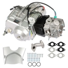 4 Stroke 125cc ATV Engine Motor 3-Speed Semi Auto W/Reverse For ATV Quad Go Kart picture