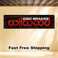 WILWOOD DISC BRAKES 2'X8' BANNER FLAG picture