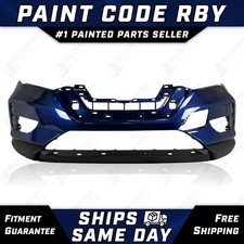 NEW *Painted RBY Blue* Front Bumper Cover Fascia for 2017-2020 Nissan Rogue picture