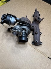 04-06 Volkswagen VW Jetta TDI 1.9L Turbocharger + Manifold OEM KPA39 BEW Diesel picture