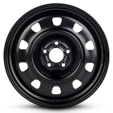 New Wheel For 2013-2016 Dodge Dart 17 Inch Black Steel Rim picture