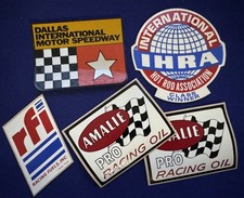 Vintage Drag Racing Vinyl Stickers Lot picture