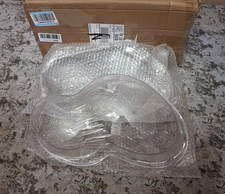 X Autohaux Headlamps Headlights Lens Covers Bubble Shells for Mercedes Benz Pair picture