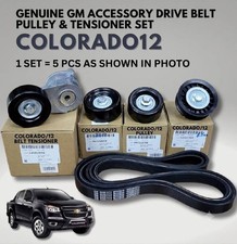 5pcs Genuine GM Drive Belt Replacement Kit fit for Chevrolet Corolado 2012-2019 picture