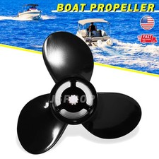 10 1/4 x 11 Outboard Propeller for Suzuki 20-30HP 10 Tooth 58100-91L50-019, RH picture