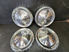1961 62 63 Ford Falcon Dog Dish Wheel Cover Center Cap Poverty Hubcap Set 4 OEM picture