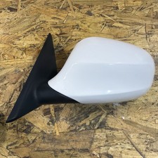 2009-11 BMW E90 SEDAN LCI 335i 328i 3-Pin Driver Left Side Mirror White 300 OEM picture