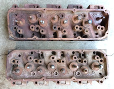 Vintage Pair of 1969 Ford Boss 302 Cylinder Heads C9ZE-6090-C picture