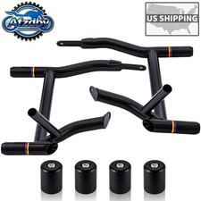 1997-2008 Saddlebag Guard Rear Crash Bar for Harley Touring Electra Street Glide picture