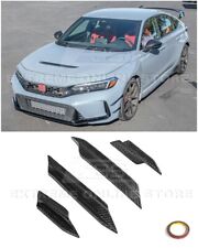 For 23-Up Honda Civic FL5 Type-R EOS Performance CARBON FIBER Front Side Canards picture