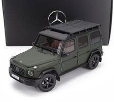 1:18 Genuine Mercedes W465 G Class G500 Professional Line Olive Magno Dealer Ed. picture