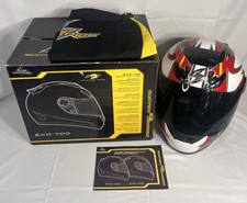Scorpion EXO-700 Fury Motorcycle Full Face Helmet Fury Red MD MEDIUM picture