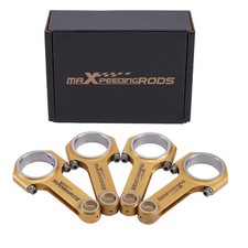 Titanized Forged Connecting Rods ARP 2000 Bolt for Porsche 912 356 1.6 136mm picture