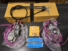 Yamaha Banshee 35mm FlatSlide Carb Set + Cable Jet Kit Tuned picture